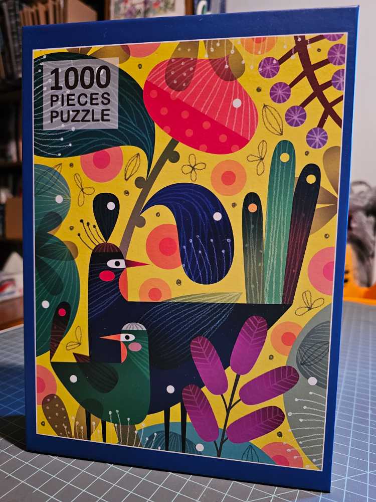 Colorful Peacock - B Creative puzzle collectible - Main Image 2