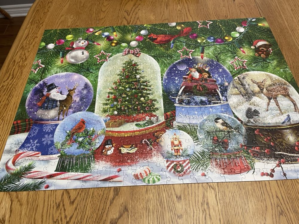 Snow Globes  - Cobble Hill puzzle collectible [Barcode 625012450775] - Main Image 4