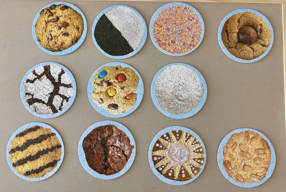 A Dozen From The Oven: Cookies- GONE - Chronicle Books puzzle collectible [Barcode 9781797213804] - Main Image 2