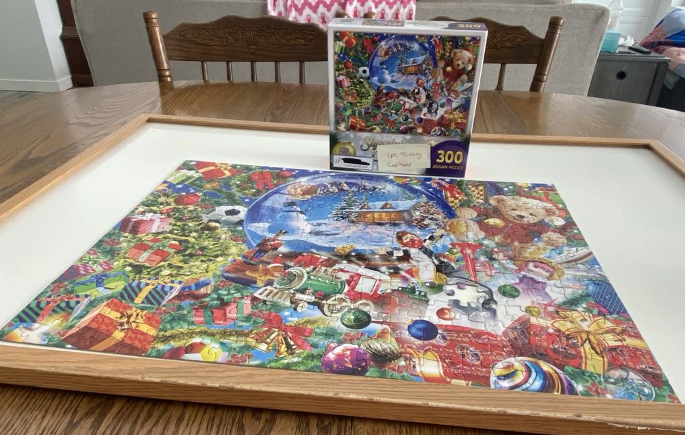 Snow Globe Dreams - Masterpieces, Inc. puzzle collectible [Barcode 705988503375] - Main Image 2