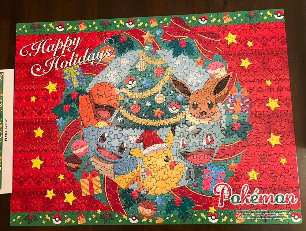 Pokemon Happy Holidays Multipack - Buffalo Games puzzle collectible - Main Image 3