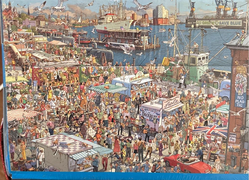 Heye: Fresh Fish! - HEYE puzzle collectible [Barcode 4001689300258] - Main Image 2