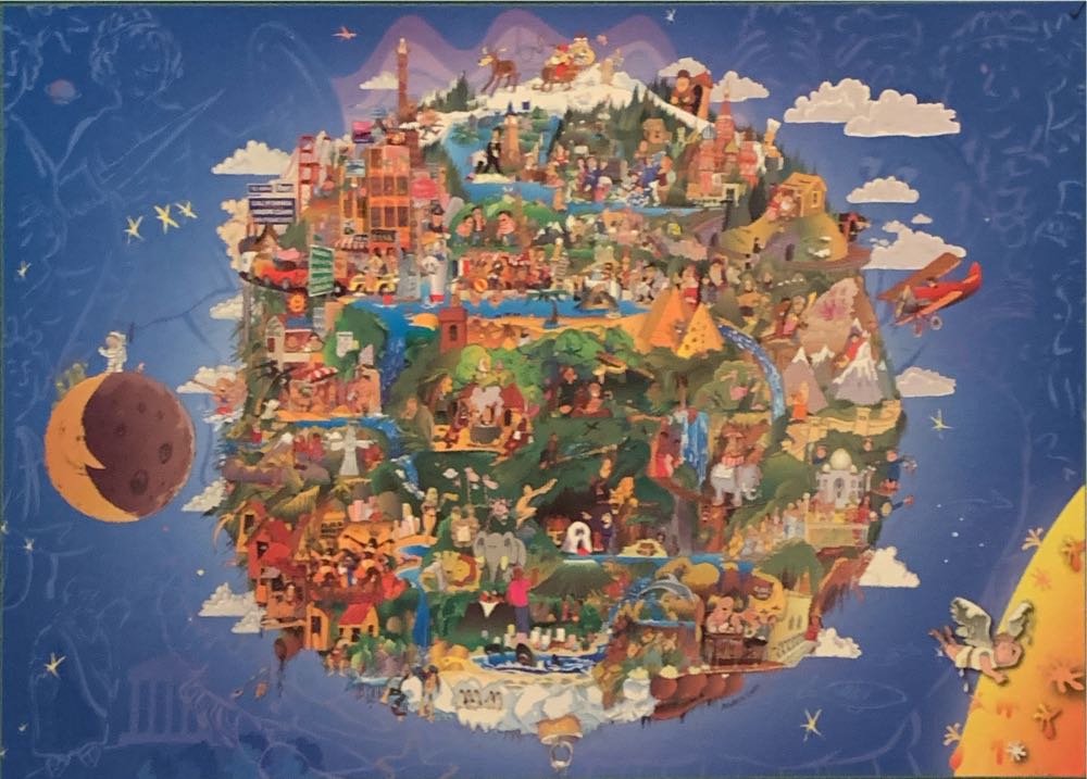The Earth 🟦 - Heye Puzzle puzzle collectible [Barcode 4001689295219] - Main Image 3