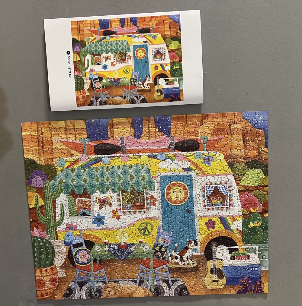 Happy Camper : Multi-Pack - Ceaco puzzle collectible [Barcode 021081370318] - Main Image 2