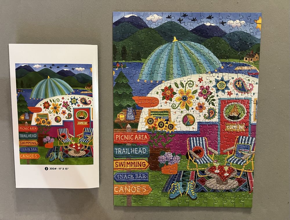 Happy Camper : Multi-Pack - Ceaco puzzle collectible [Barcode 021081370318] - Main Image 4