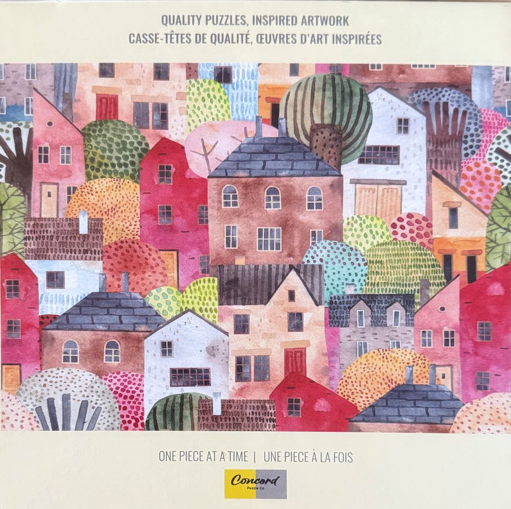 Whimsical Village - Concord puzzle Co puzzle collectible [Barcode 430001785895] - Main Image 3