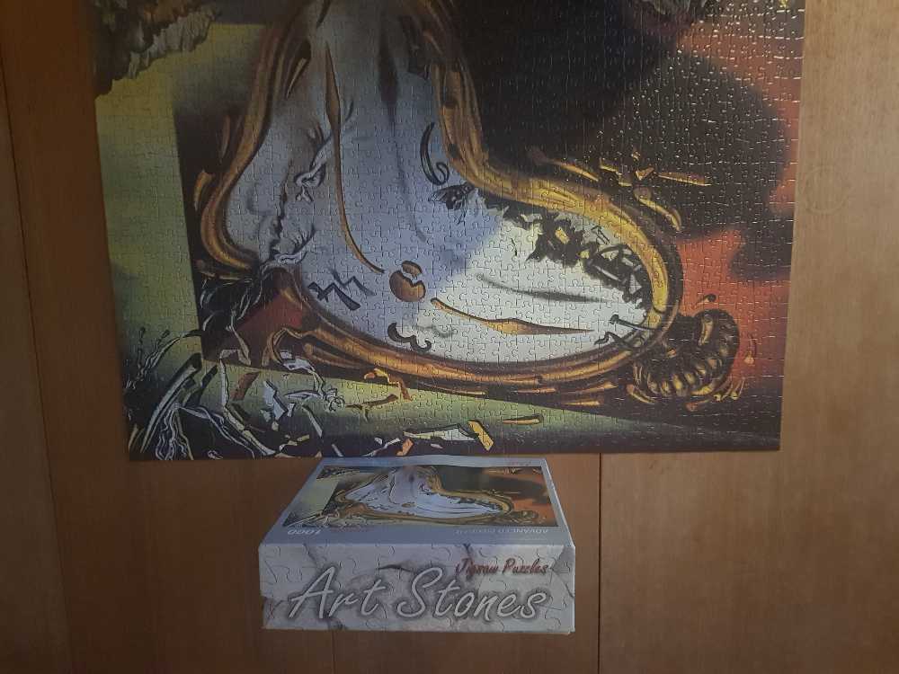 Les Montres Molles - Art Stones puzzle collectible [Barcode 8033148656916] - Main Image 2