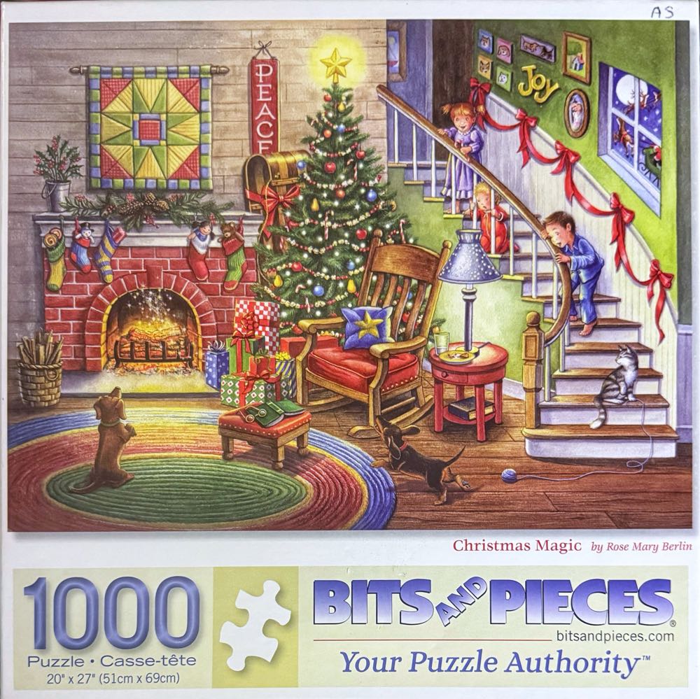 Christmas Magic - Bits And Pieces puzzle collectible [Barcode 192949075154] - Main Image 2