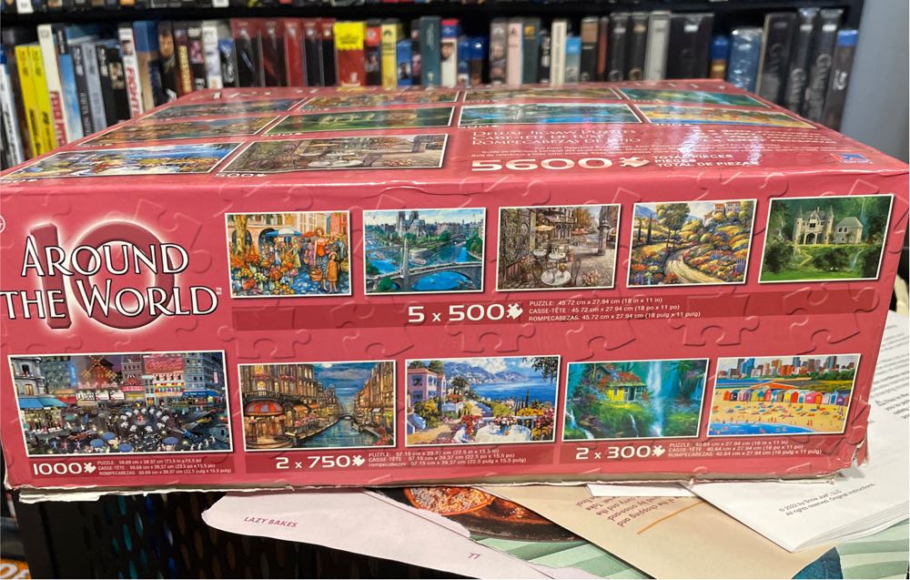 Around The World Pieces  puzzle collectible [Barcode 686141002013] - Main Image 2