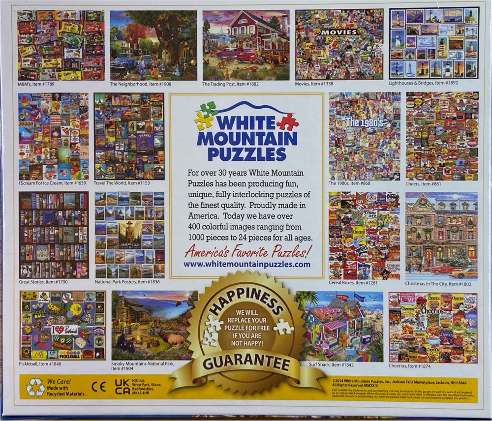 Captured Moments - White Mountain puzzle collectible [Barcode 724819267408] - Main Image 3