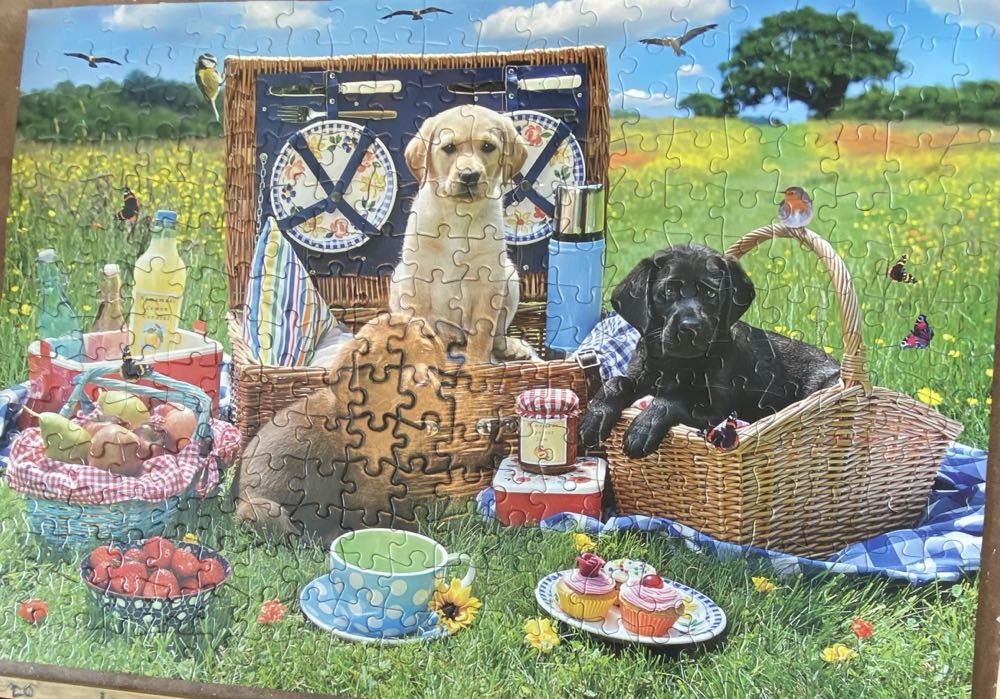 Puppy Park Picnic - Buffalo puzzle collectible [Barcode 079346227532] - Main Image 2