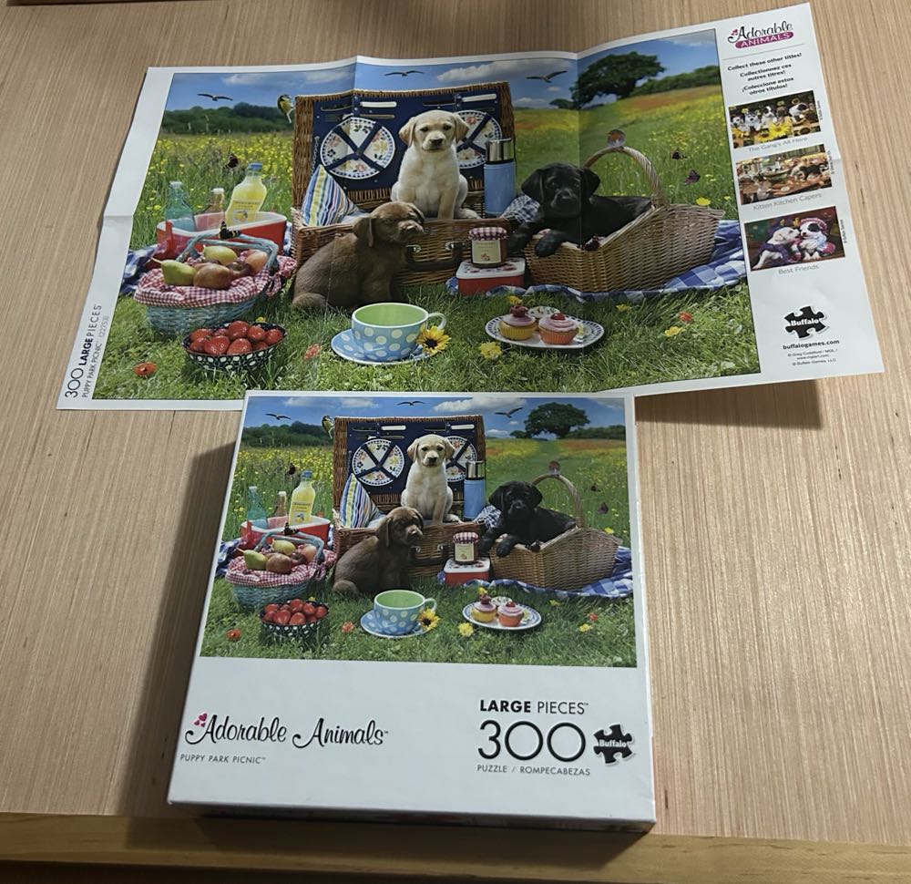 Puppy Park Picnic - Buffalo puzzle collectible [Barcode 079346227532] - Main Image 4
