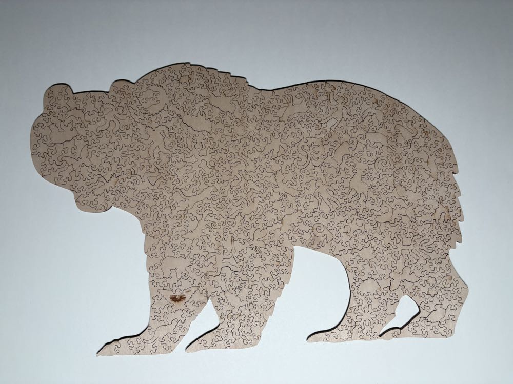 Grizzly Bear - Liberty Puzzles 🇺🇸 puzzle collectible - Main Image 3