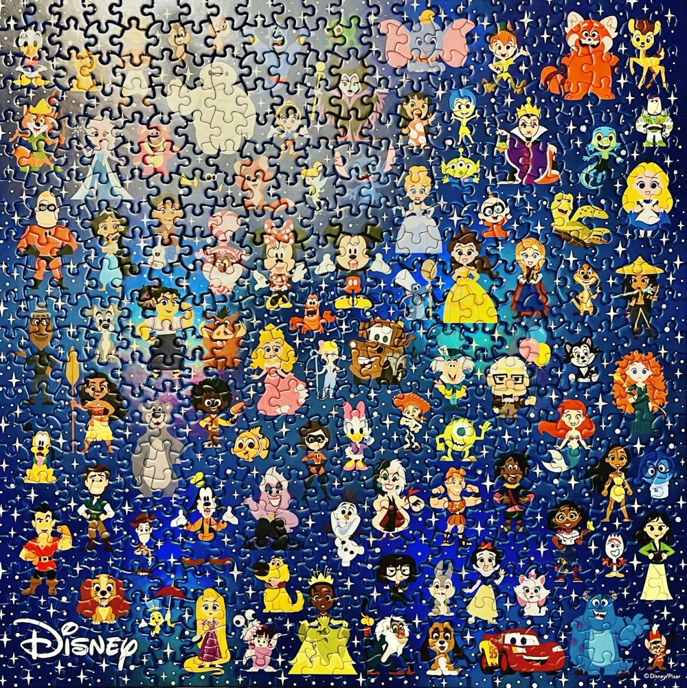 0125 Ceaco: Disney 100 - Let’s Celebrate - Ceaco puzzle collectible [Barcode 021081242295] - Main Image 2