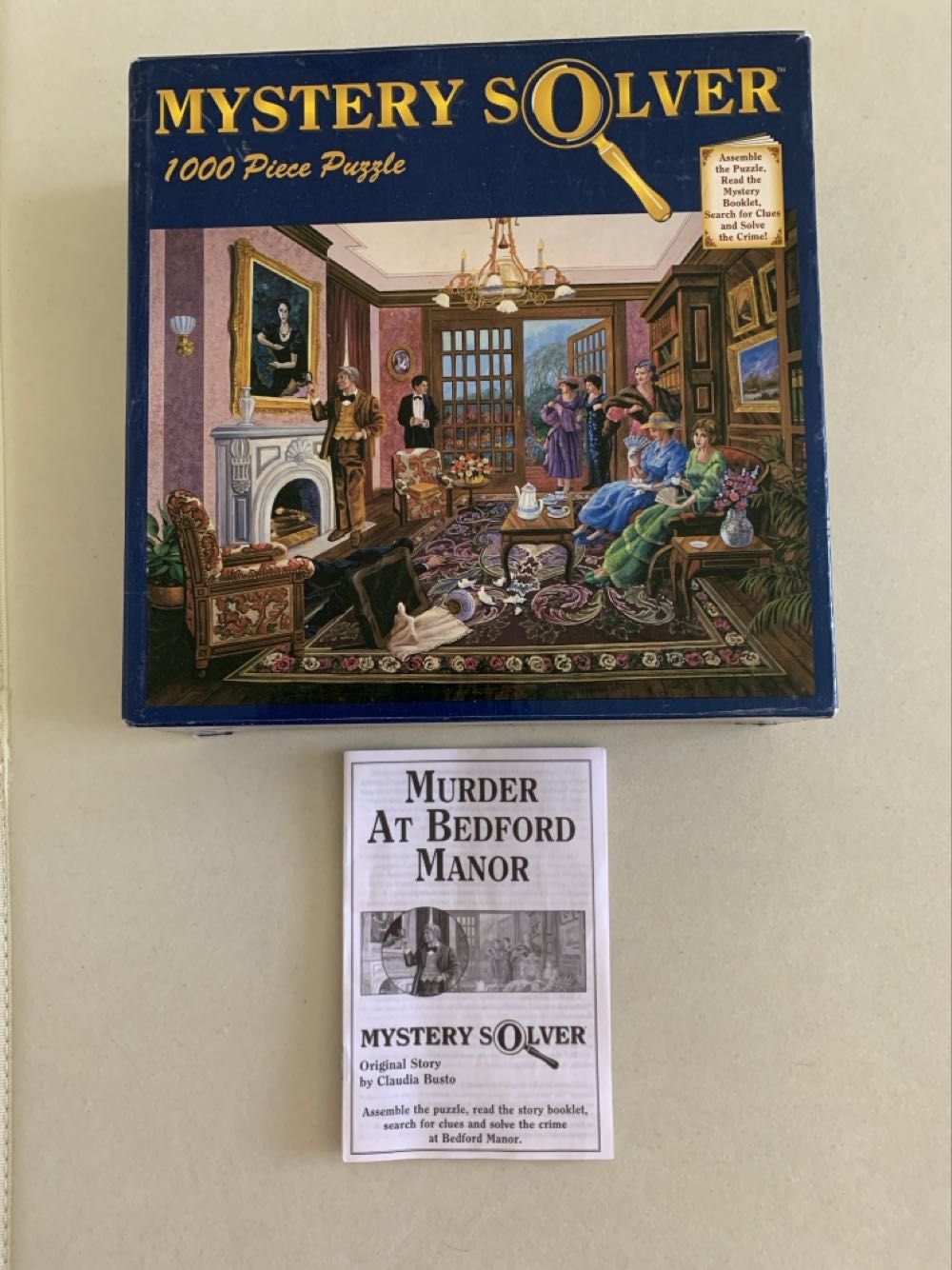 Murder At Bedford Manor - Puzzle Makers puzzle collectible [Barcode 182506620408] - Main Image 3
