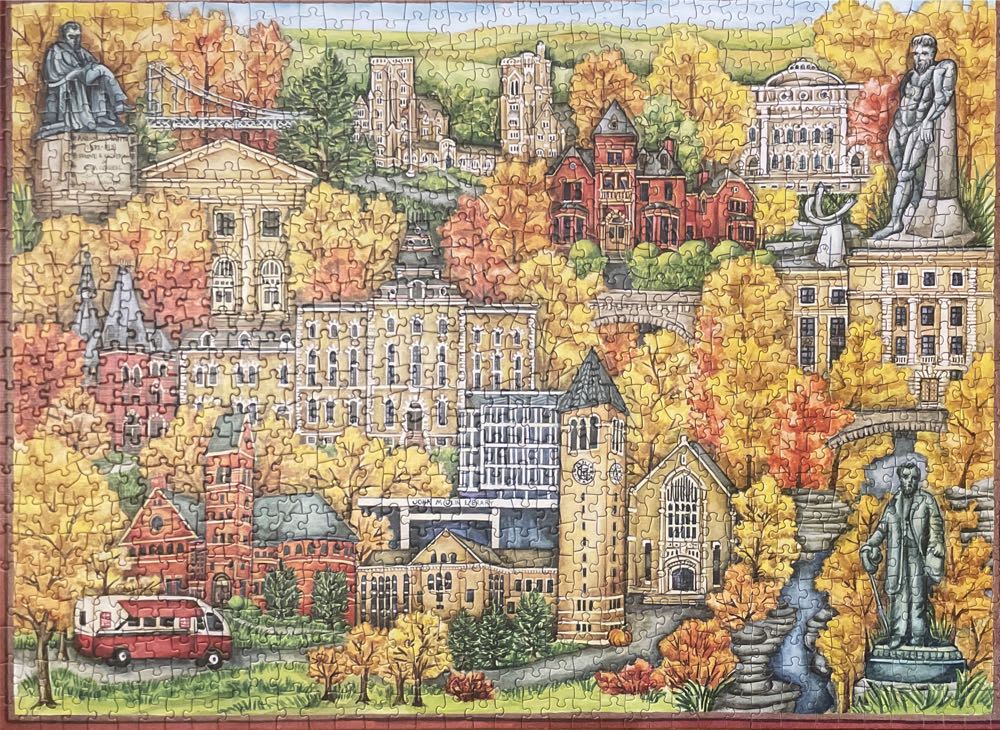Cornell University - New York Puzzle Company puzzle collectible [Barcode 819844011246] - Main Image 2