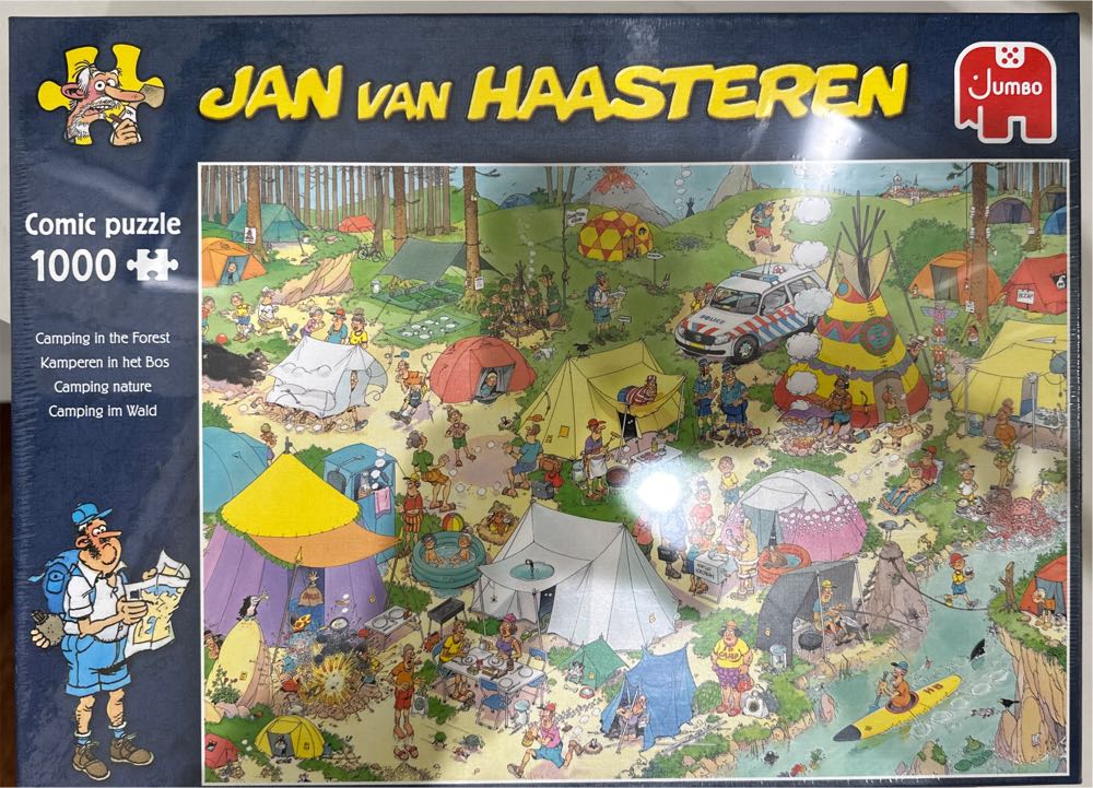 Camping In The Forest - Jumbo puzzle collectible - Main Image 2