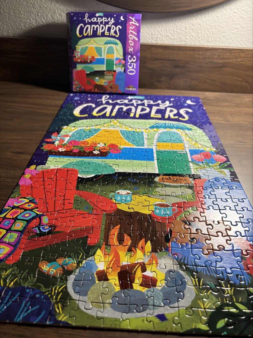 Happy Campers - Cra-Z-Art puzzle collectible [Barcode 195464391792] - Main Image 2