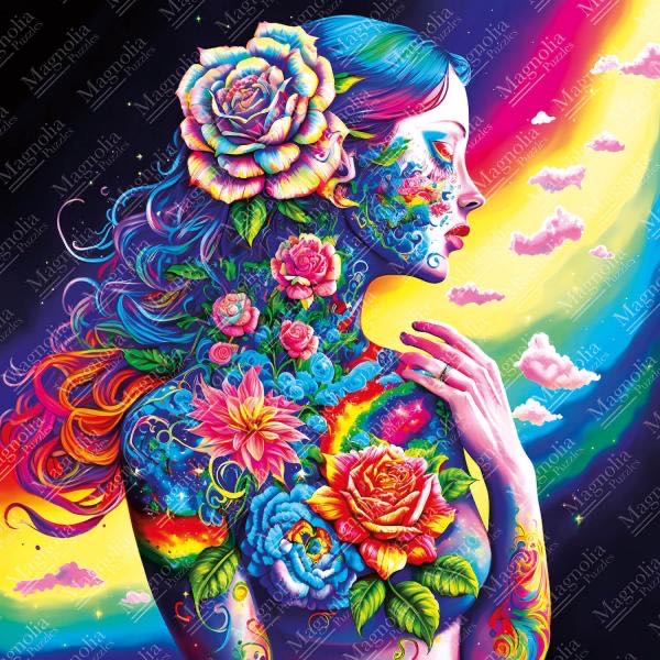 Flower Goddess 🟦 - Magnolia puzzle collectible [Barcode 8699375068672] - Main Image 2