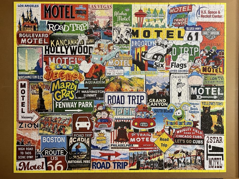 Roap Trip - White Mountain puzzle collectible - Main Image 2