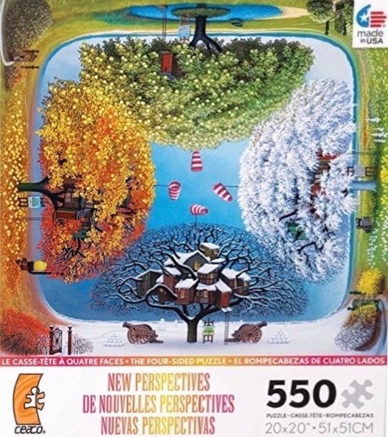 New Perspectives : Apple Calendar - Ceaco puzzle collectible - Main Image 2