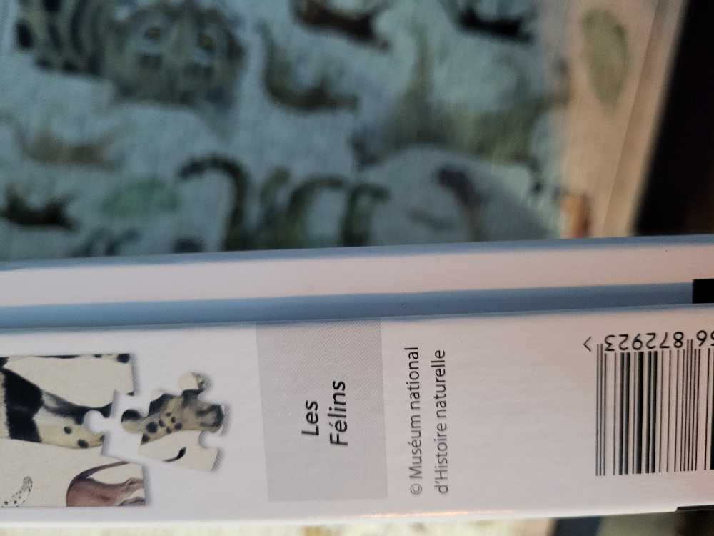 Museum Natural Of History D’ Felines - Nathan puzzle collectible [Barcode 4005556872923] - Main Image 4