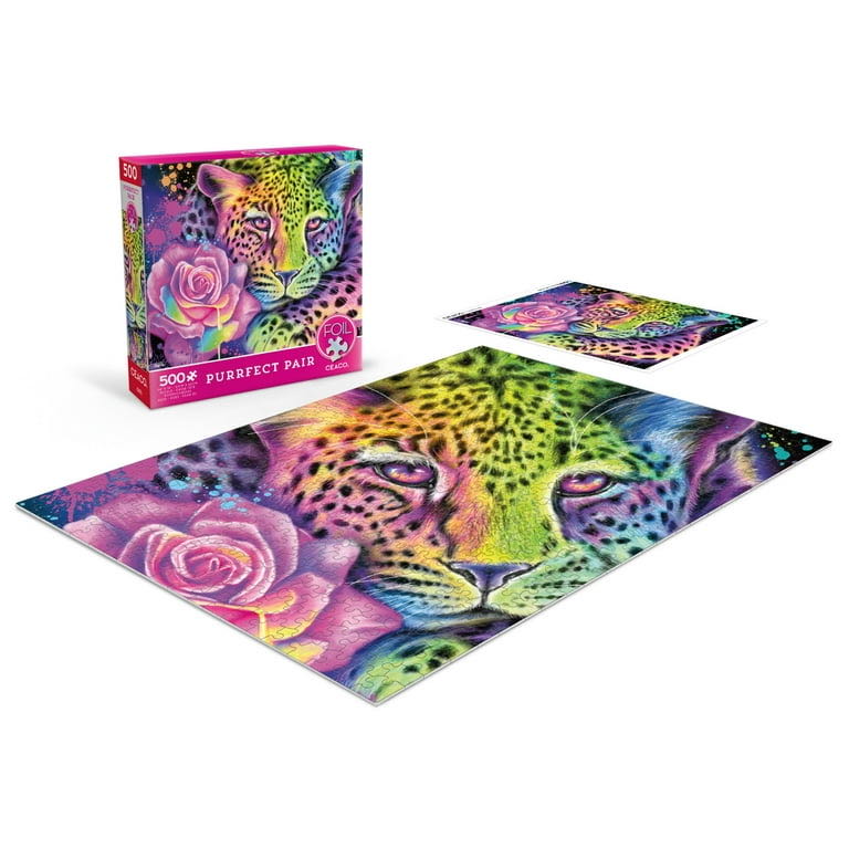 GENERAL (Foil): Purrfect Pair -  Ceaco puzzle collectible [Barcode 021081242028] - Main Image 3