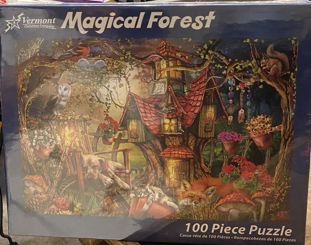 Magical Forest - Vermont Christmas  Company puzzle collectible [Barcode 819273023742] - Main Image 2