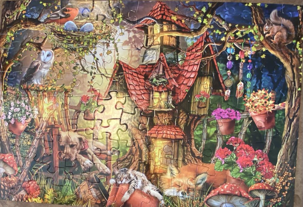 Magical Forest - Vermont Christmas  Company puzzle collectible [Barcode 819273023742] - Main Image 3