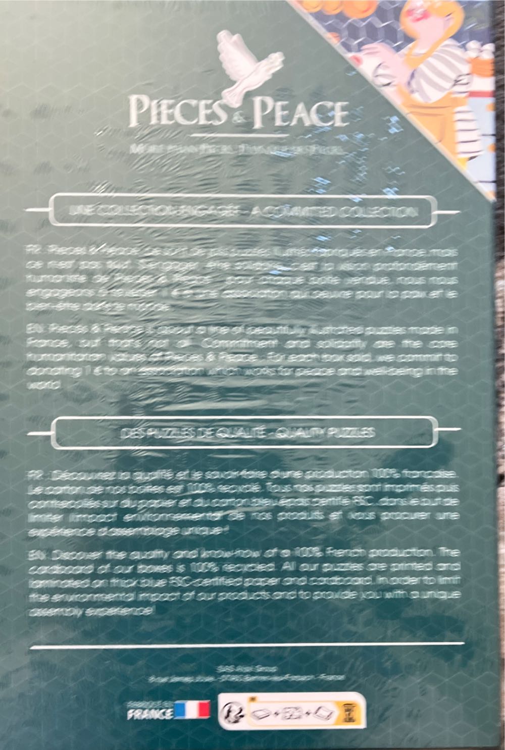 A La Cuisine - Pieces & Peace puzzle collectible [Barcode 3770001400884] - Main Image 2