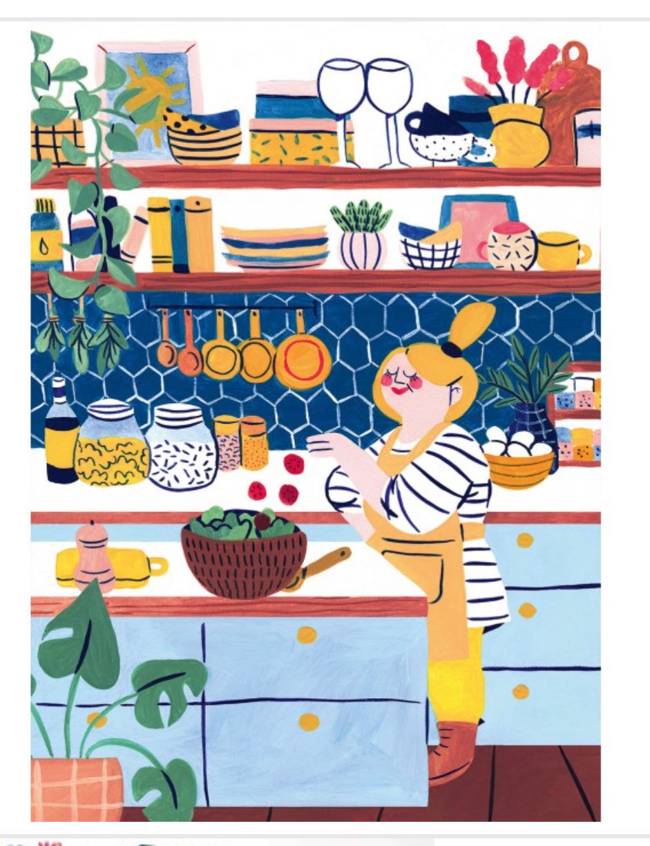 A La Cuisine - Pieces & Peace puzzle collectible [Barcode 3770001400884] - Main Image 3