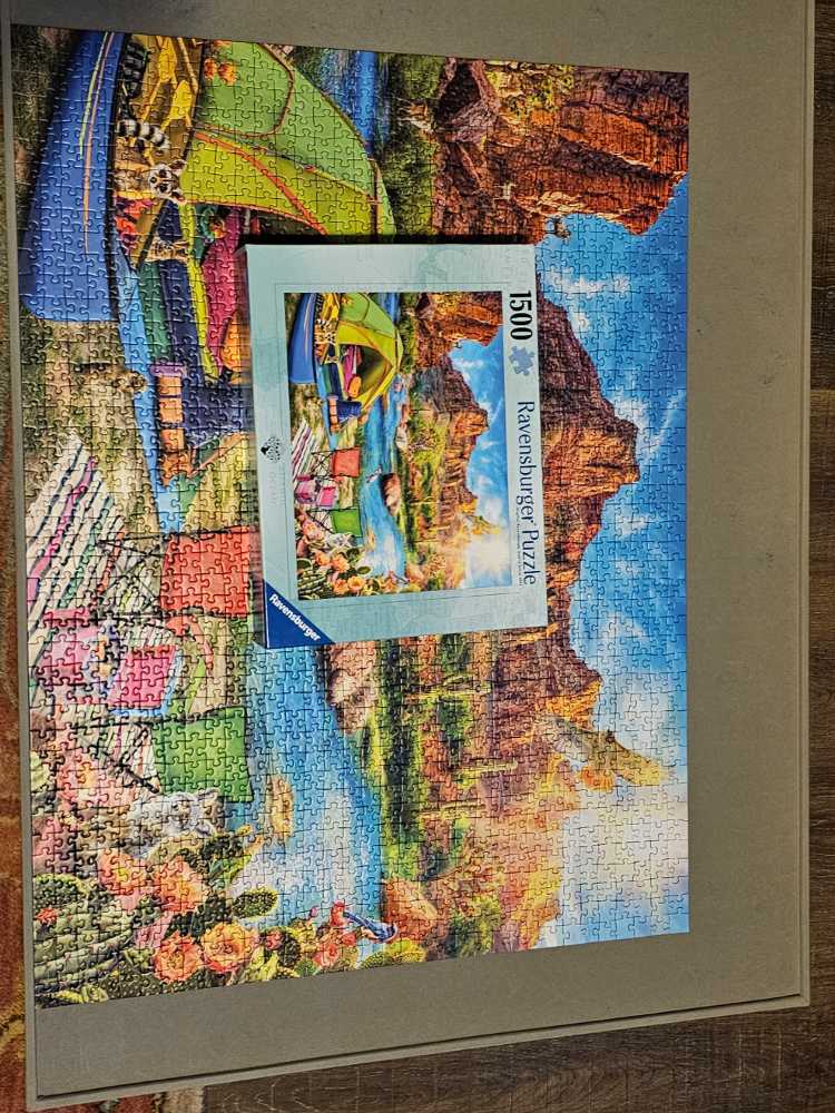 Canyon Camping-NIB - Ravensburger puzzle collectible [Barcode 4005555010074] - Main Image 2