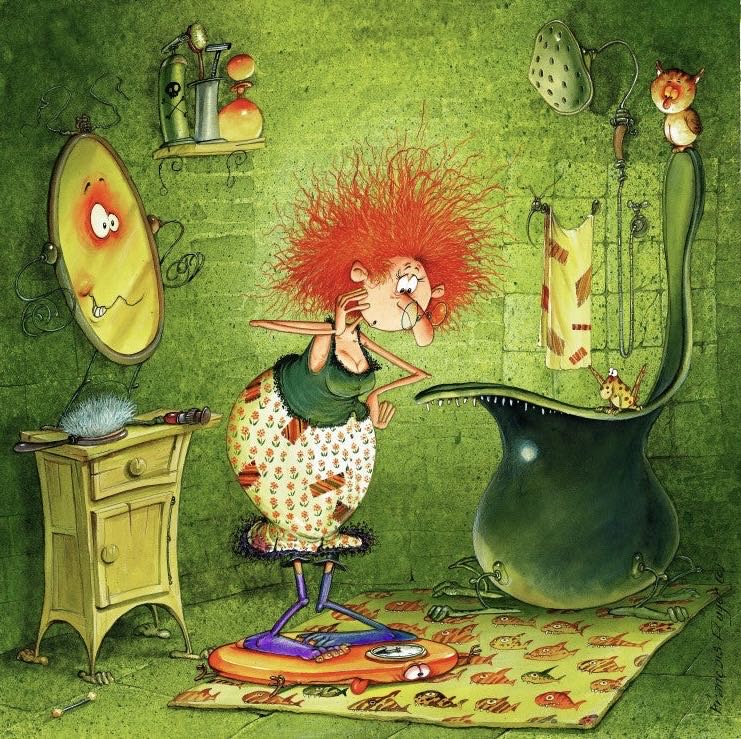 Witch Scale Its Broke - Grafika puzzle collectible [Barcode 3663384523564] - Main Image 3