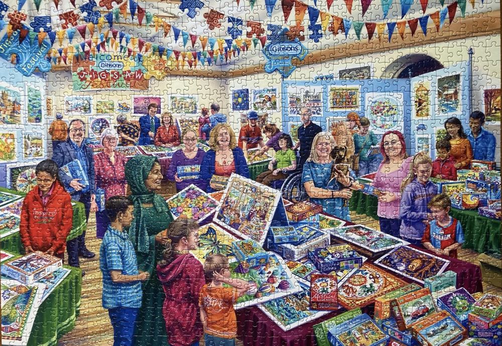 Puzzle Festival - Gibsons puzzle collectible [Barcode 5012269064001] - Main Image 3