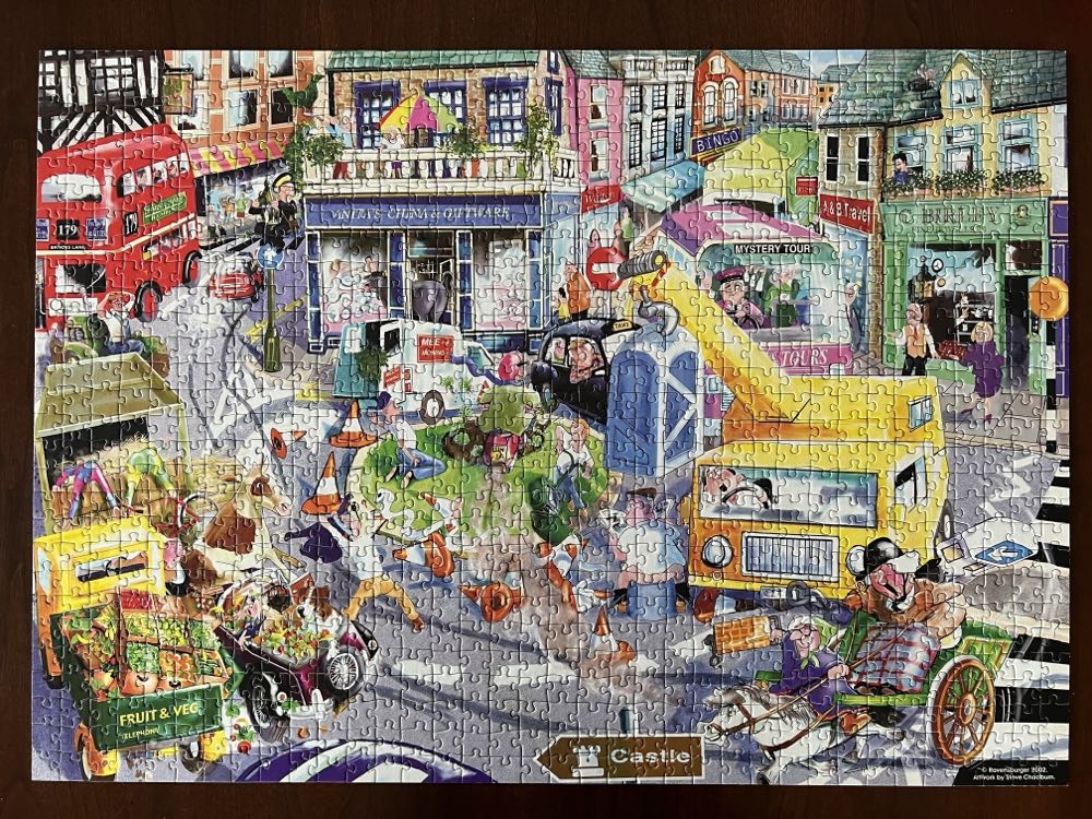 Welcome To Traffic Trauma - Ravensburger puzzle collectible [Barcode 4005556158973] - Main Image 2