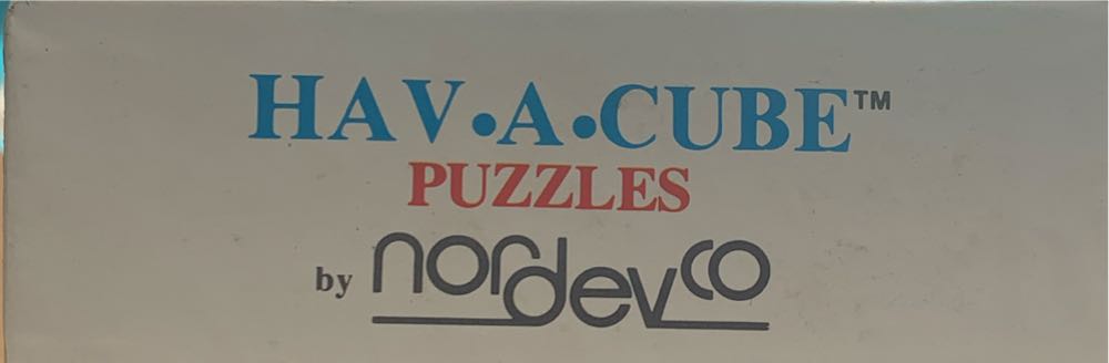 Hav•A•Cube Cube Twister 8199-1 - Nordevco 🇺🇸 puzzle collectible - Main Image 3