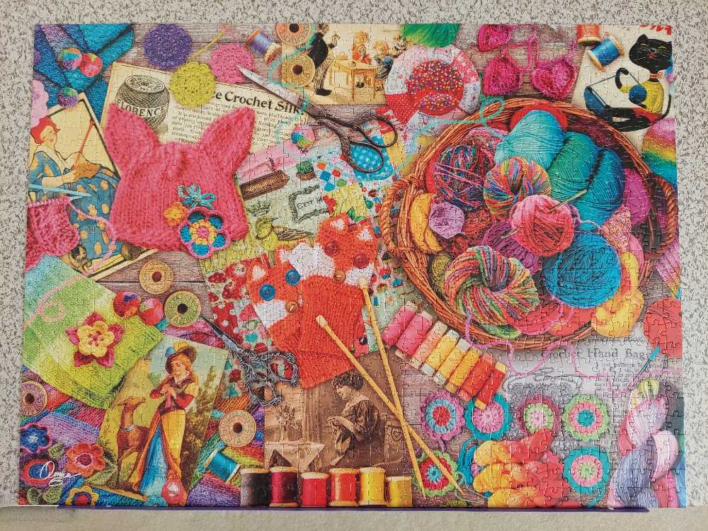 Vintage Yarns - Buffalo puzzle collectible - Main Image 2