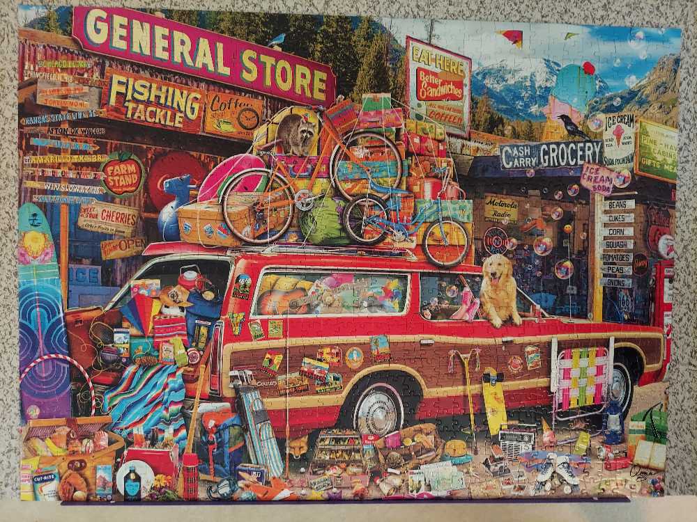 Family Vacation - Buffalo puzzle collectible - Main Image 2