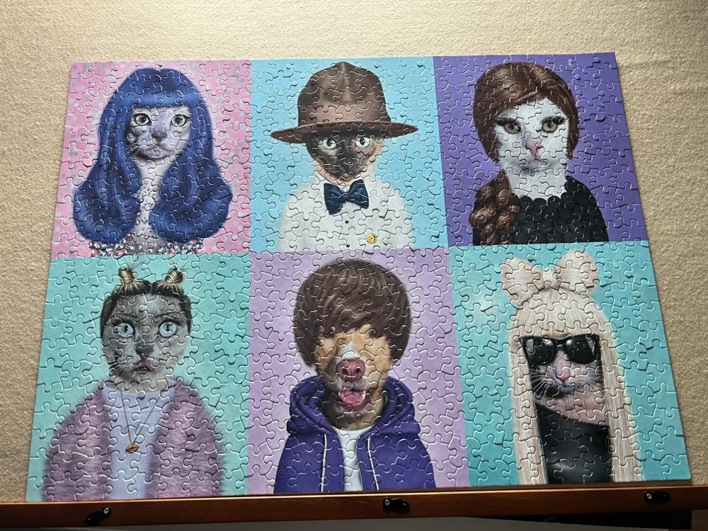 Pets Rock - Ceaco puzzle collectible [Barcode 021081231190] - Main Image 2