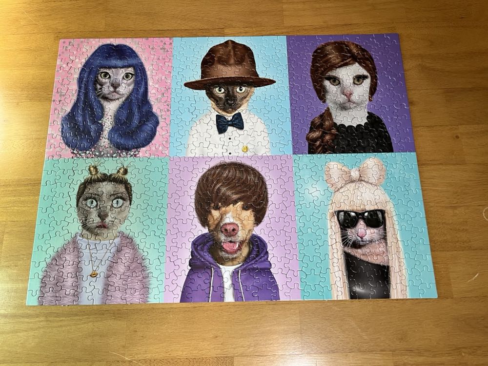 Pets Rock - Ceaco puzzle collectible [Barcode 021081231190] - Main Image 3