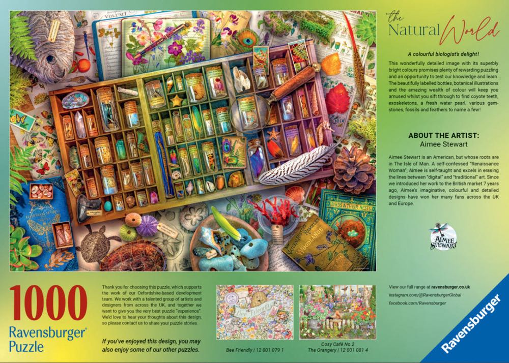 The Natural World - Ravensburger puzzle collectible [Barcode 4005556176250] - Main Image 3
