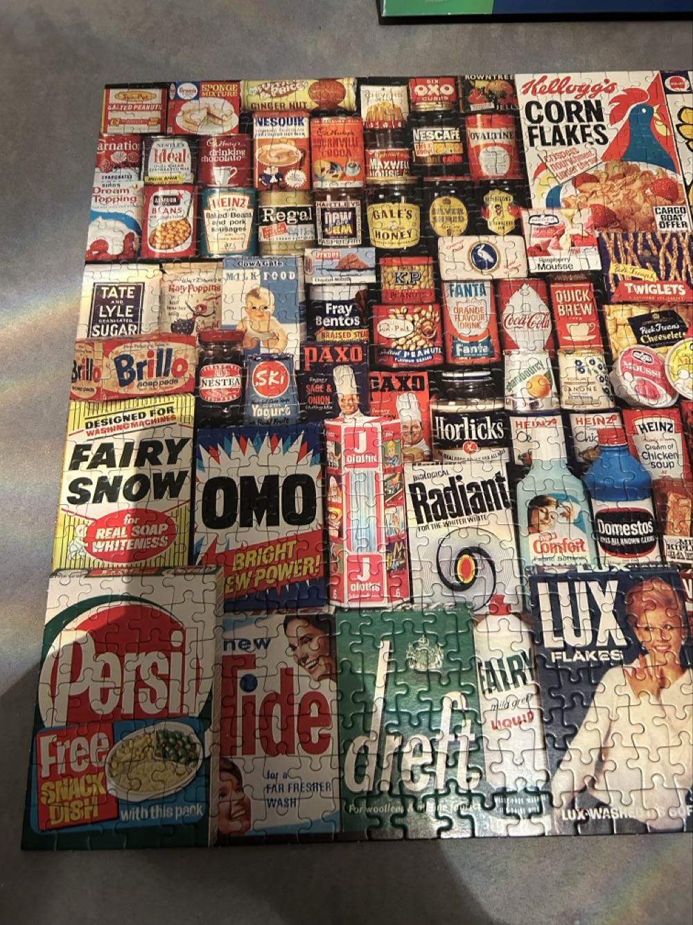 1960s Shopping Basket - Gibsons 🇬🇧 puzzle collectible - Main Image 3