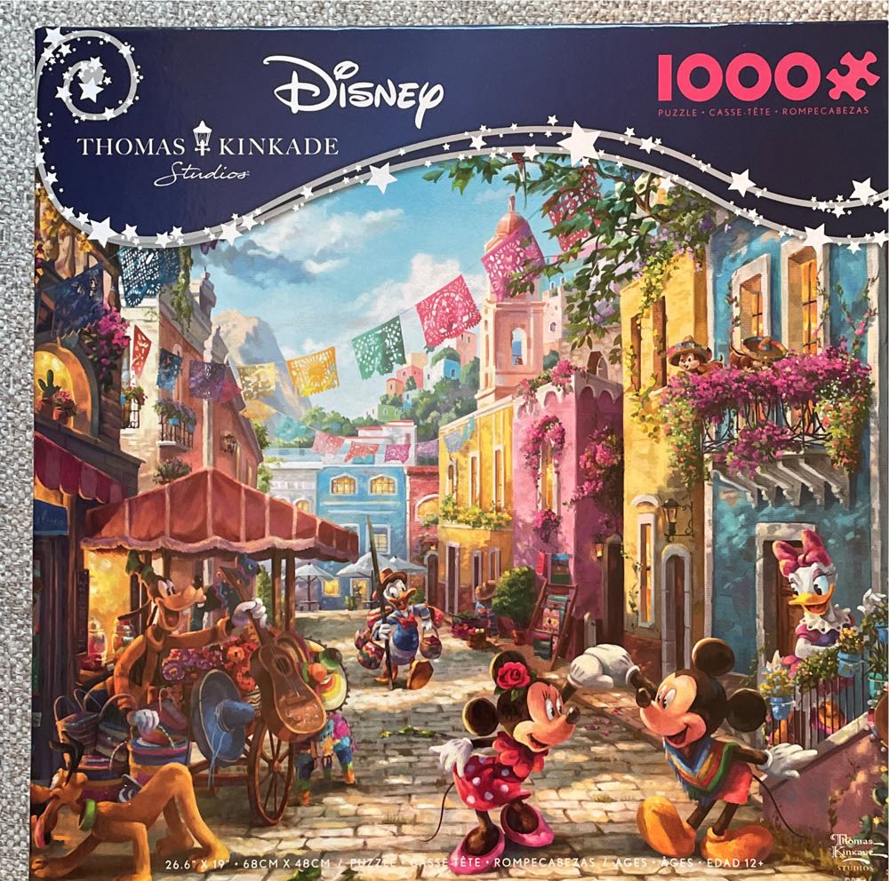 Mickey and Minnie in Mexico (V) From Nannie 🐝 - Ceaco puzzle collectible [Barcode 021081311236] - Main Image 3