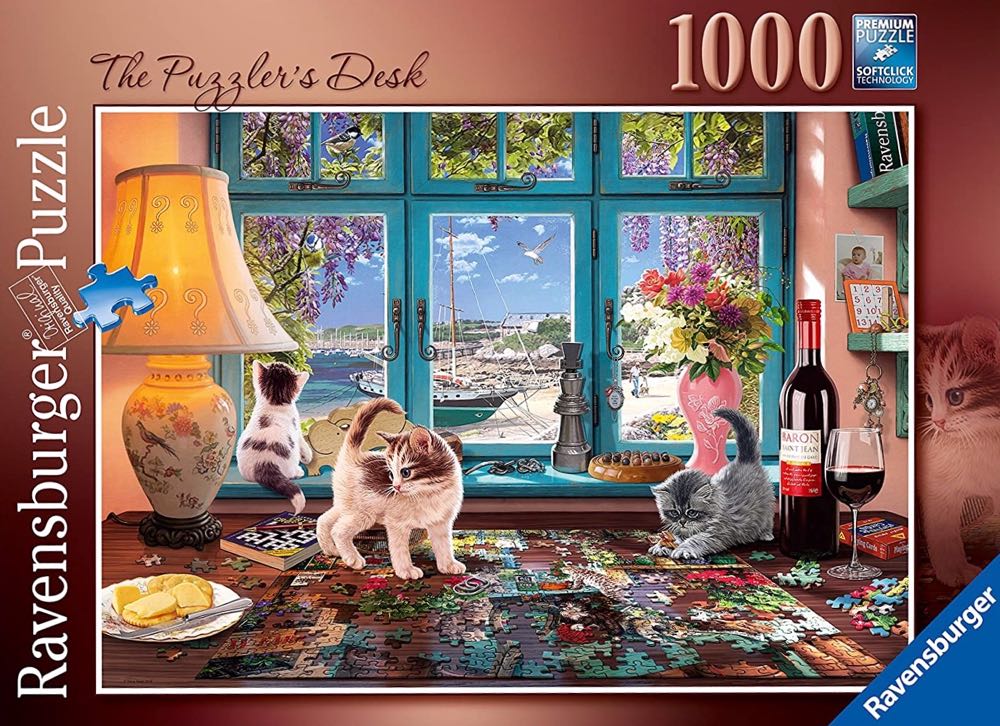 The Puzzlers Desk - Ravensburger puzzle collectible - Main Image 2