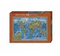 Tawas Point Lighthouse 500 Piece Mi Puzzles Jigsaw Puzzle 24” X 18” Interlocking Made In Usa