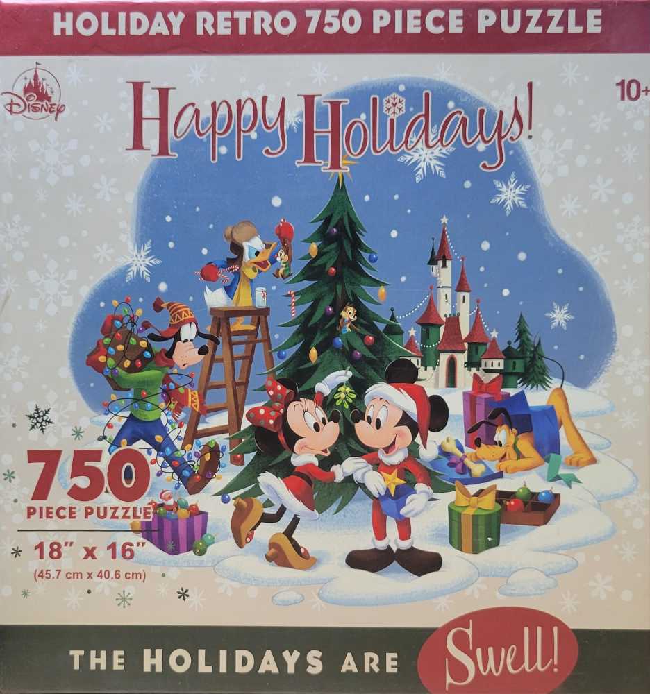 2 Cardinal Flower Floral Doodles 100 Pieces Jigsaw Piece