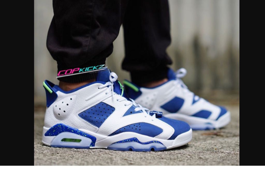 Air Jordan 6 Low - Nike Basketball shoe collectible [Barcode 091206538022] - Main Image 2