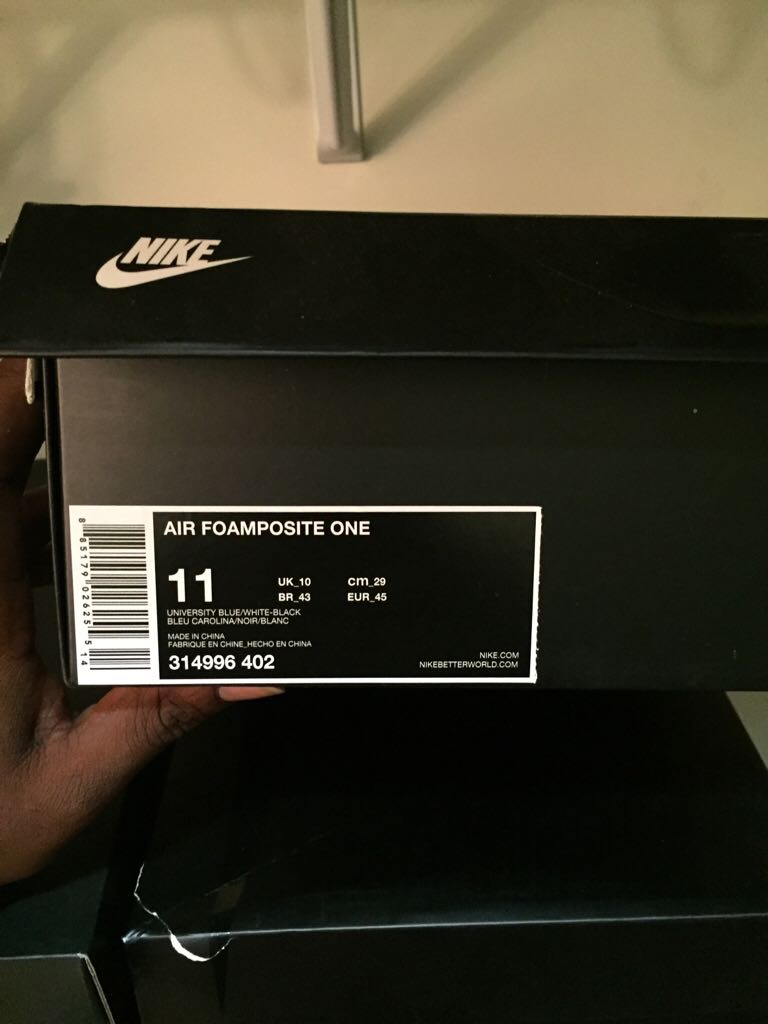 Foams   shoe collectible [Barcode 885179026255] - Main Image 2