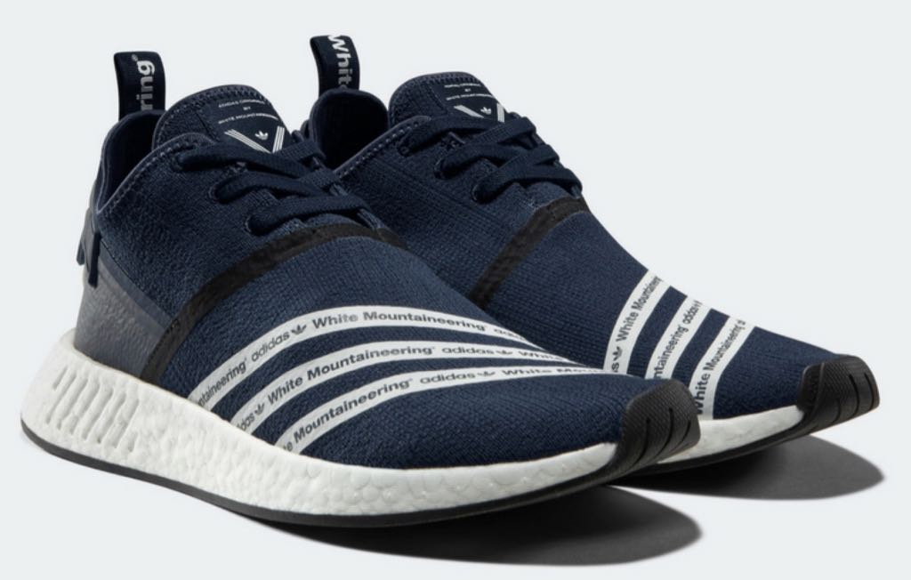 White Mountaneering X Adidas NMD_R2 PK - Adidas shoe collectible [Barcode 4057287094280] - Main Image 2