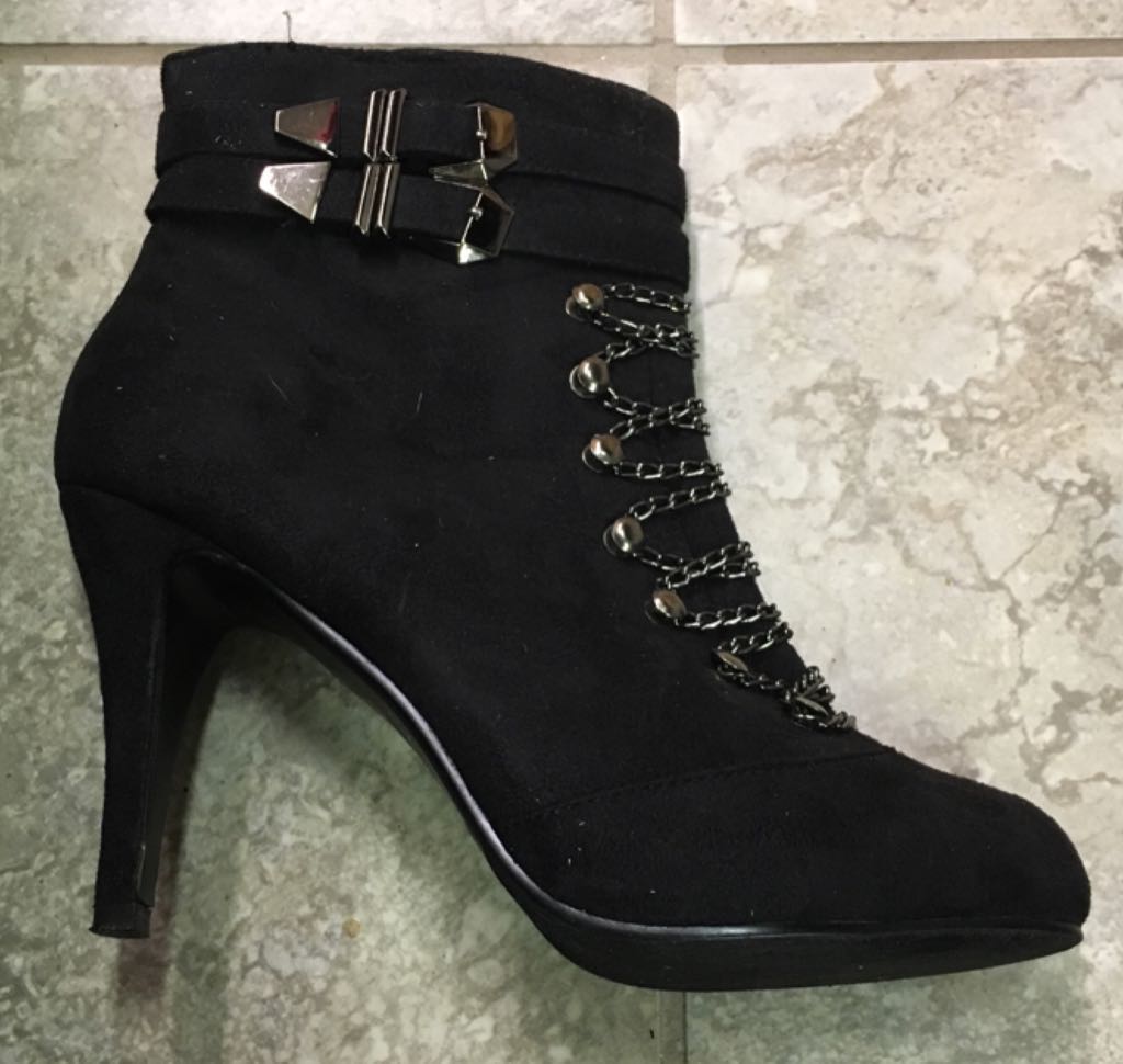 Black Dress Black Sandal